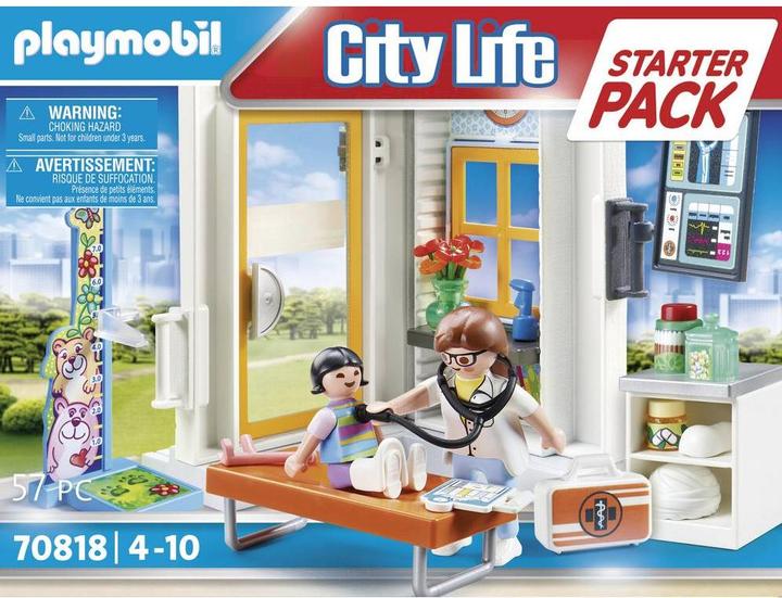 Produktbild Playmobil Starter Pack Kinderärztin (70818, Playmobil City Life)