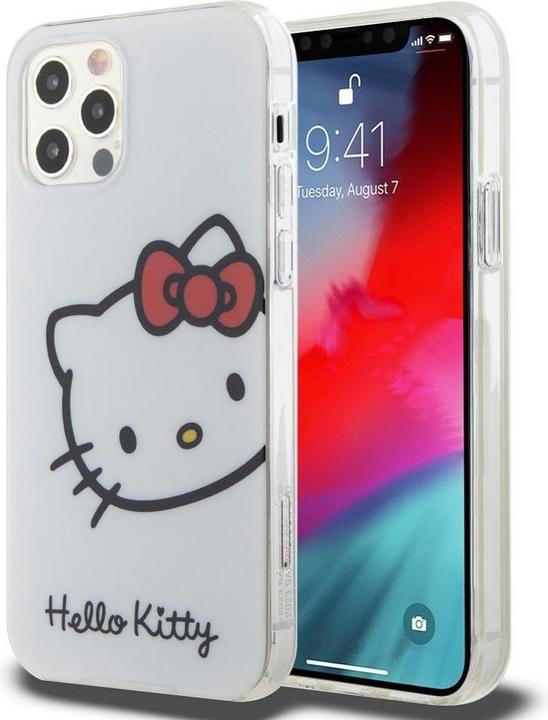 Produktbild Hello Kitty IML Head Logo Cover Hülle für iPhone 12/12 Pro - Weiss (Apple iPhone 12)