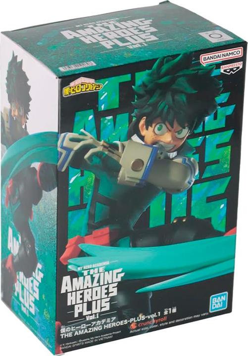 Immagine prodotto Banpresto My Hero Academia The Amazing Heroes Plus Vol.1 Midoriya 15cm