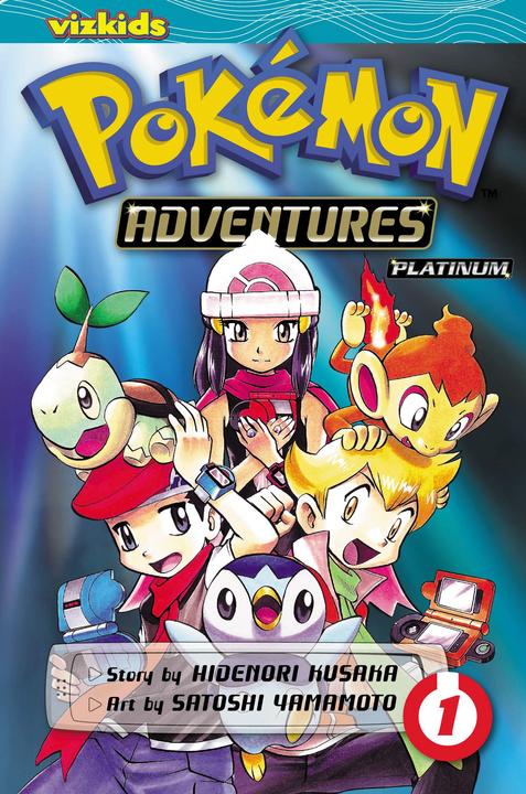 Actual product image Pokemon Adventures Platinum 1 (English, Hidenori Kusaka, 2011)