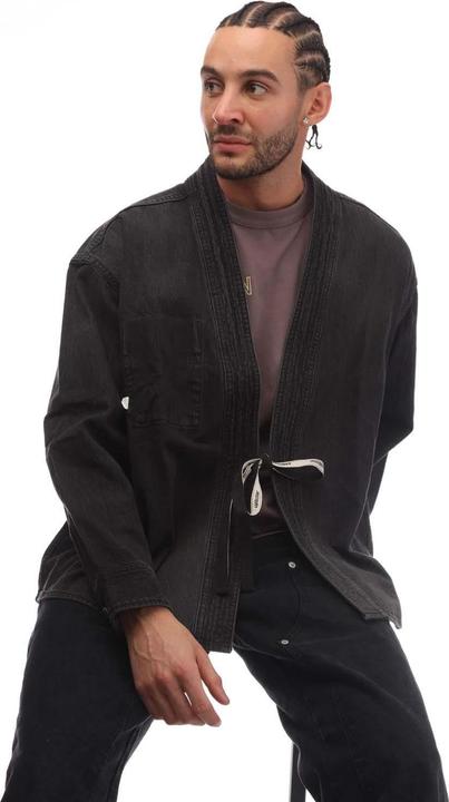 Actual product image Ambush Unisex Adult Kimono Denim Shirt (XXS)