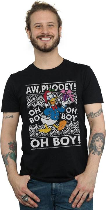 Produktbild Disney Donald Duck Christmas Fair Isle TShirt (S)