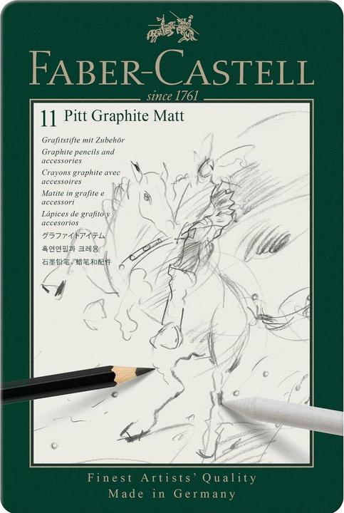 Image du produit Faber-Castell Crayon Graphite Set Graphite (2 mm, B, HB, 11 x)