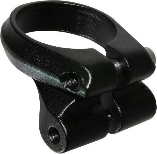 Image du produit P2R Collier de serrage tige de selle avec fixation porte bagage alu