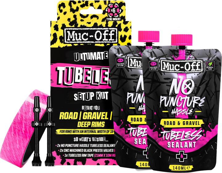 Actual product image Muc-Off Ultimate Tubeless Kit - Road 60mm