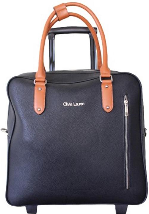 Olivia Lauren Laptoptrolley Ladies / Businesstrolley - 17 inch - Nolan - Black