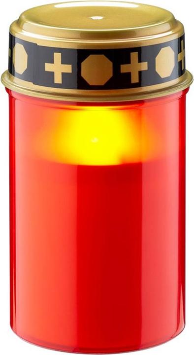 Immagine prodotto AccuCell Lampada a LED per tombe con timer, rosso bianco caldo, a batteria per uso interno ed esterno (1 x)