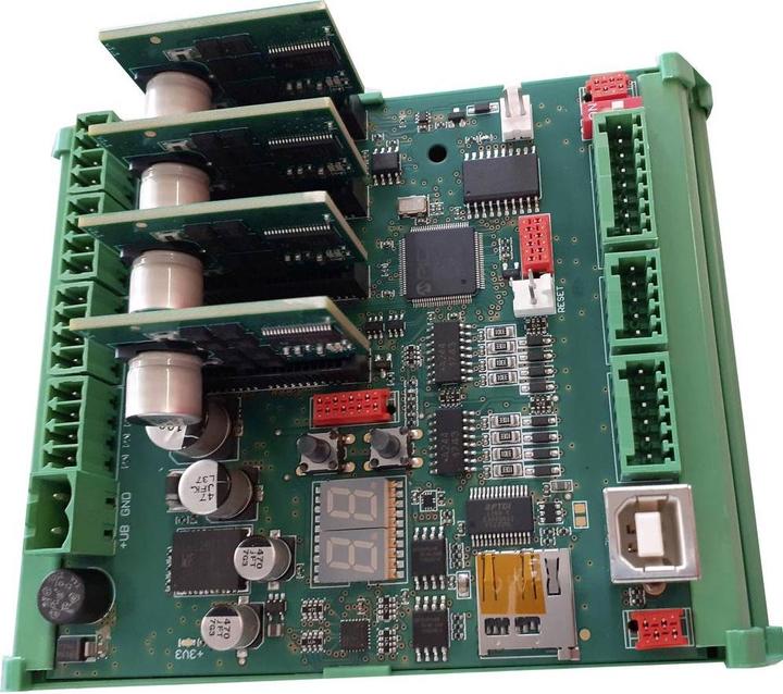 Actual product image Emis SMC-IC4 Stepper motor control 12 V, 48 V