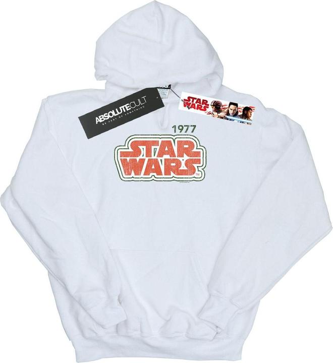 Immagine prodotto Star Wars Retro Outline Felpa con Cappuccio Uomo (M)