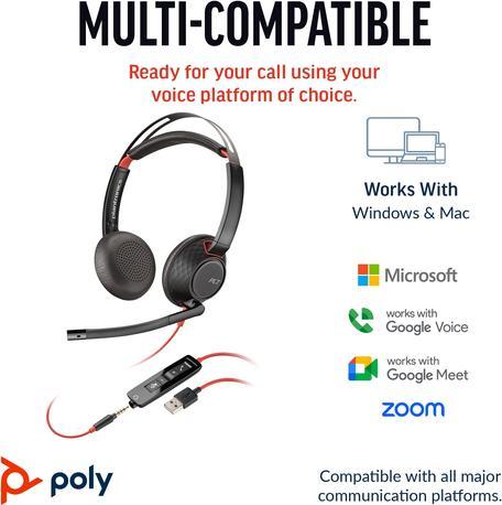 Produktbild Poly Blackwire C5220 (Kabelgebunden, USB-A)