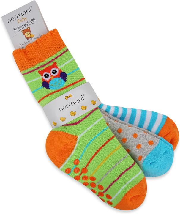 Produktbild Normani 3 Paar Kindersocken mit ABS-Druck (3er Pack, 104)