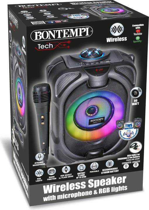 Image du produit Bontempi Haut-parleur avec microphone
