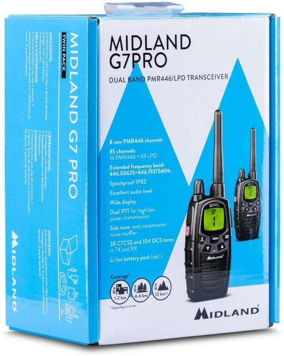 Immagine prodotto Midland G7 Pro (12 km)