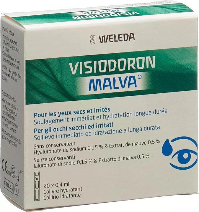 Produktbild Weleda Visiodoron Malva (8 ml, 20 x 0.4 ml)
