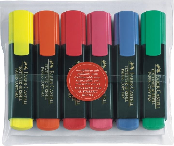 Actual product image Faber-Castell Textliner 48 (Multicoloured, 5 mm, 6 x)