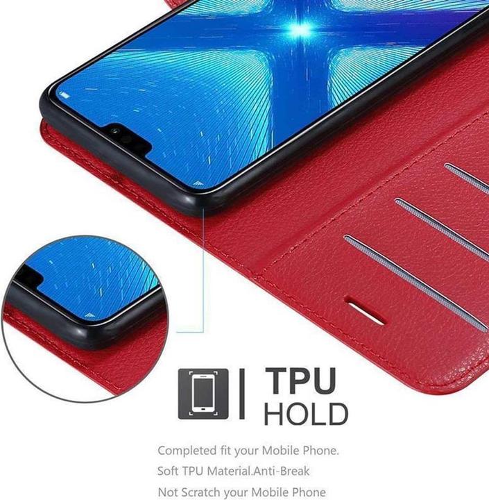 Image du produit Cadorabo Book avec fonction stand Cover (Honor 8X)