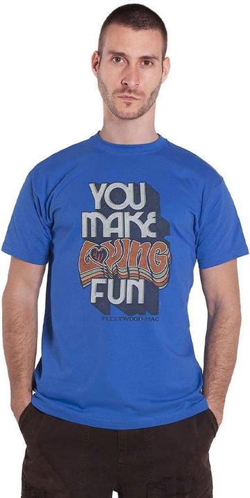 Actual product image Fleetwood Mac Unisex Adult You Make Loving Fun T-Shirt (XXL)