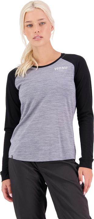 Actual product image Mons Royale Icon Merino Air-Con Raglan (L)