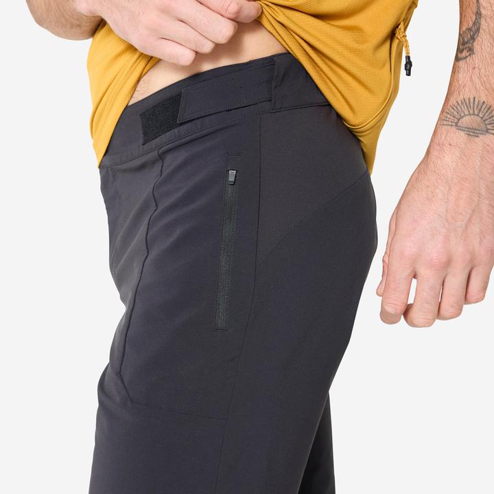 Image du produit Rockrider Velohose kurz atmungsaktiv Unisex schwarz (3XL)