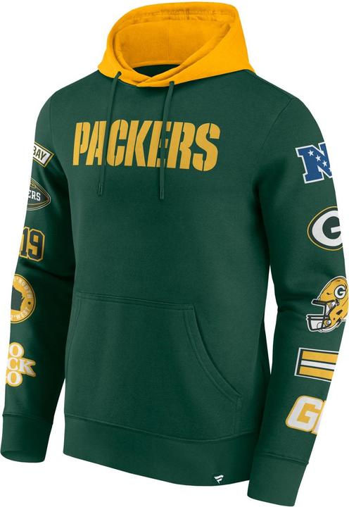 Produktbild Fanatics Green Bay Packers NFL Sleeve Prints Hoody - L (L)