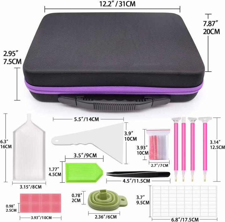 Produktbild Artdot Diamond Painting Zubehör Organizer