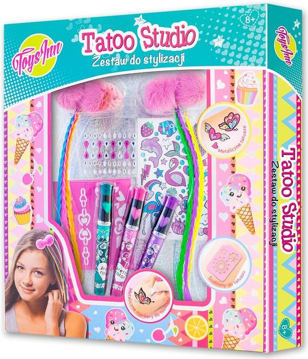 Actual product image Stnux Tatoo Studio z warkoczykami STN6543 96543
