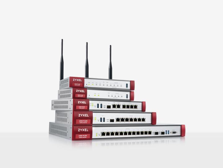 Actual product image Zyxel USGFLEX 100H Security Bundle Firewall