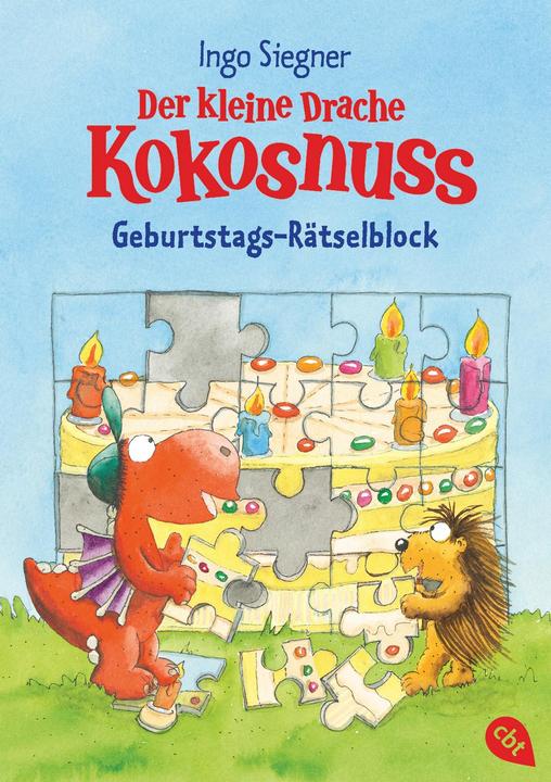 Actual product image Der kleine Drache Kokosnuss – Geburtstags-Rätselblock (German, Ingo Siegner, 2022)