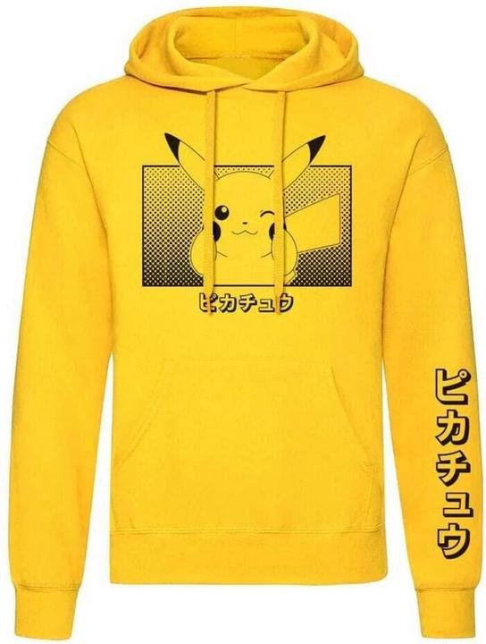 Image du produit Pokémon - Sweat à capuche KATAKANA - Adulte (S)