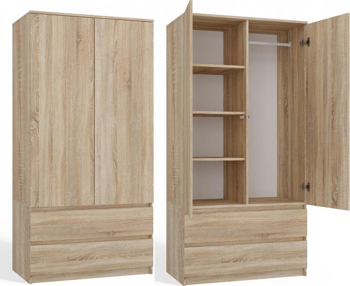 Produktbild Topeshop Szafa Malwa (90 x 50 x 180 cm)