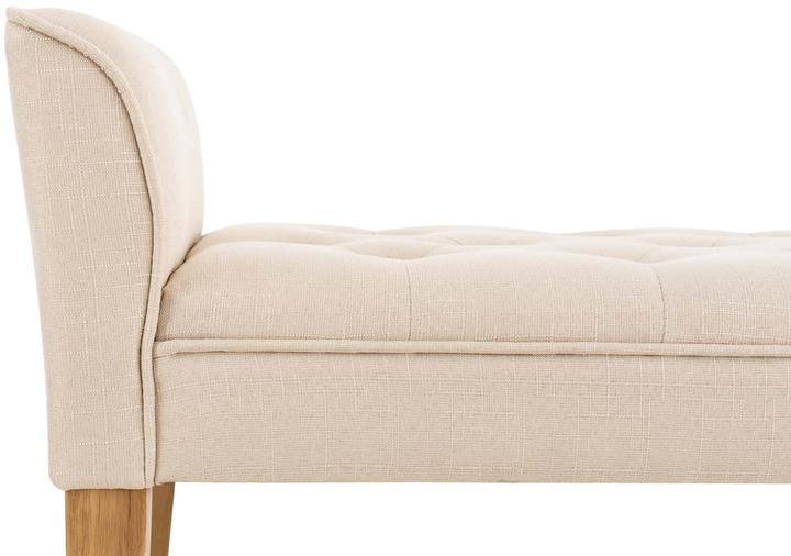Produktbild CLP Chaiselongue Cleopatra, antik-hell, creme (128 cm)
