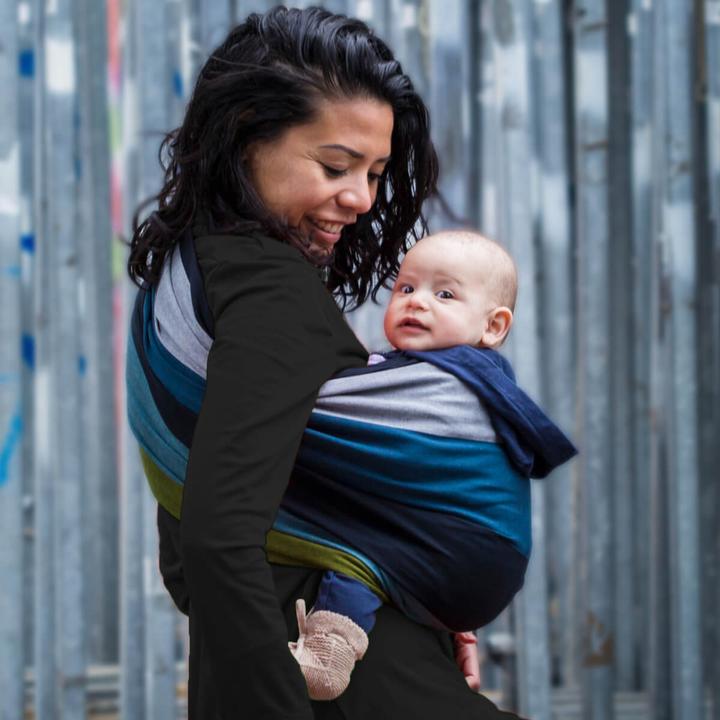 Produktbild Hoppediz Babytragetuch gewebter Ring-Sling (2 m)