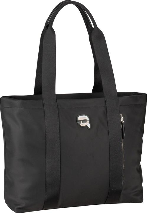 Karl Lagerfeld Shopper K/Ikonik 2.0 Nylon Zip Tote (23 l)