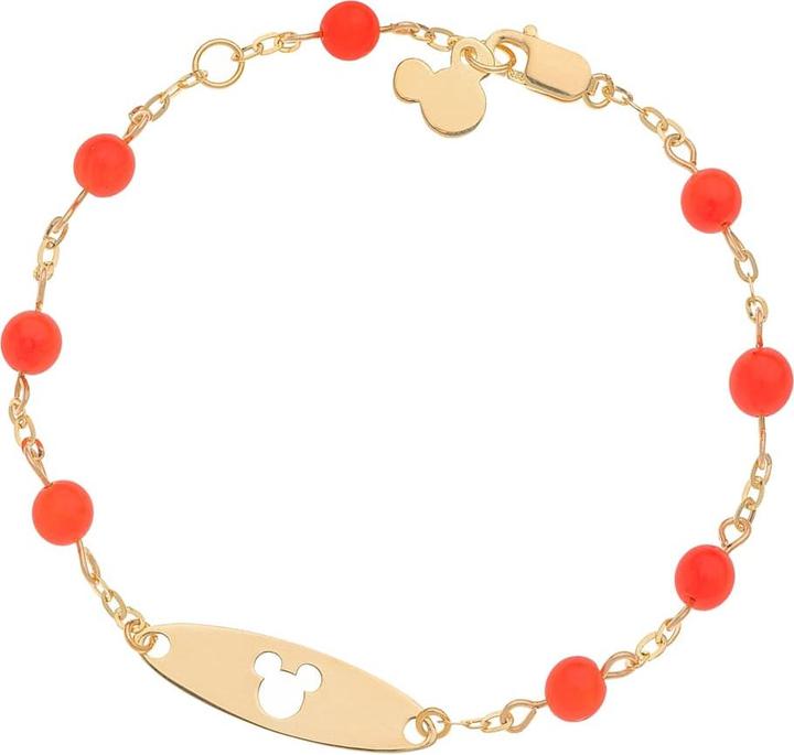 Actual product image Disney Bracelet Mickey Mouse, gold 375 (15 cm, Gold 375)