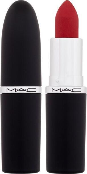Actual product image MAC Cosmetics Macximal Silky Matte Lipstick Ruby Woo (691 Ruby Woo)