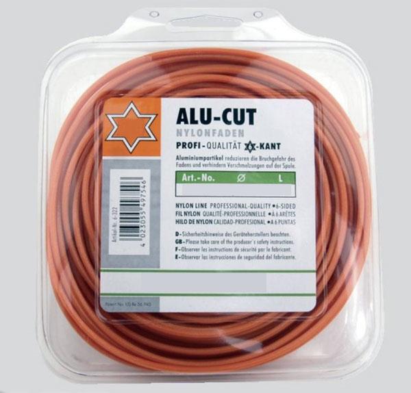 Actual product image Westfalia Alu polyamide thread (nylon thread) 2.4 mm - 90 m - 6 edg. (Trimmer line + line spool)
