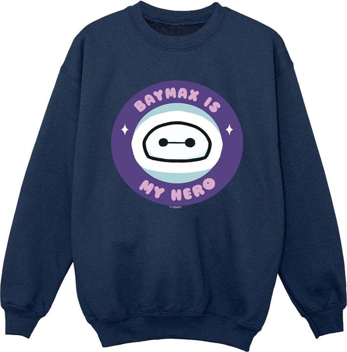 Actual product image Disney Boys Big Hero 6 Baymax My Hero Pocket Sweatshirt (140, 146)