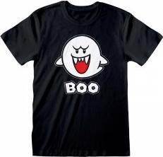 Image du produit Heroes Inc Nintendo - T-shirt unisexe Noir Super Mario Boo - XL (XL)