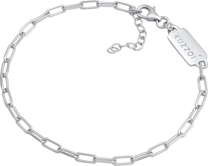 Produktbild Kuzzoi Armband Herren Gliederkette Oval 925 Silber (19 cm, 925er Sterling Silber)