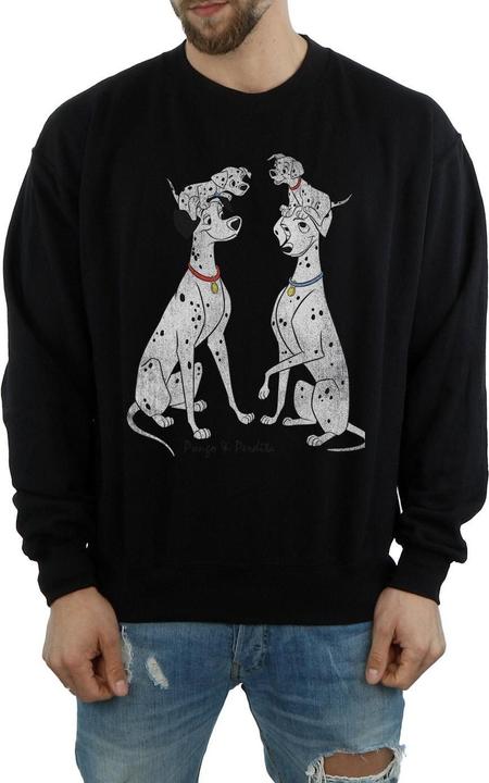 Produktbild Disney 101 Dalmatians Classic Pongo And Perdita Sweatshirt (L)