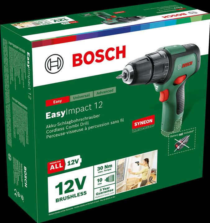 Actual product image Bosch Home & Garden EasyImpact 12 (Rechargeable battery operated)
