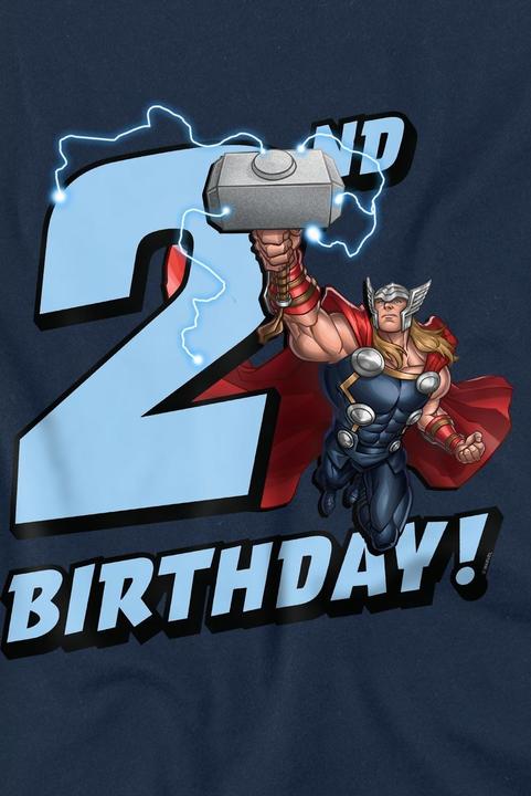 Actual product image Thor Childrens/Kids 2nd Birthday T-Shirt (152, 158)