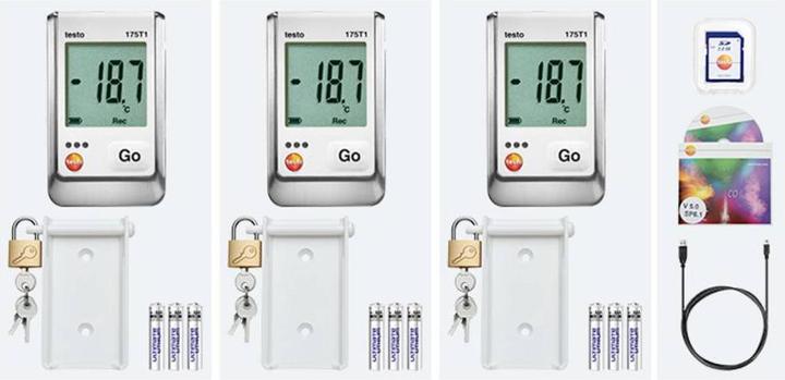 Produktbild Testo 175 T1 Set - Temperatur-Logger-Set (Thermometer)