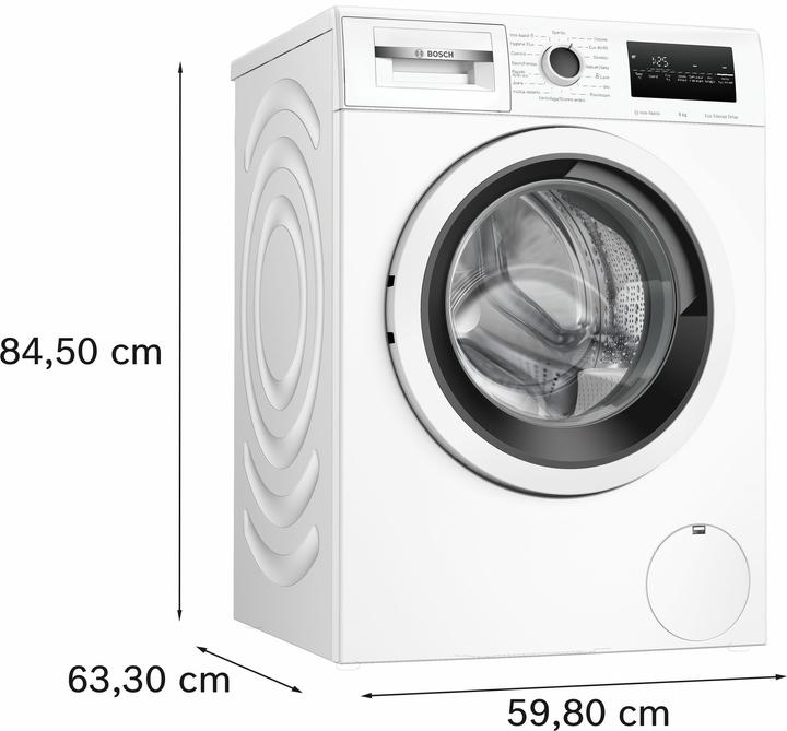 Image du produit Bosch Hausgeräte Lave-linge Bosch Series 4 Wan28208ii avec (8 kg, Gauche)