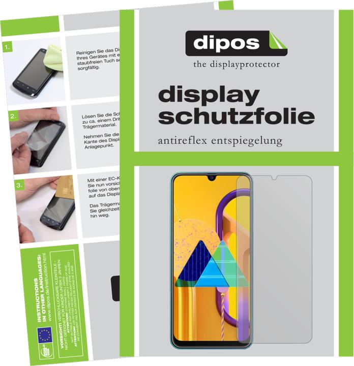 Produktbild Dipos Displayschutzfolie Antireflex (2 Stück, Samsung Galaxy M30s)