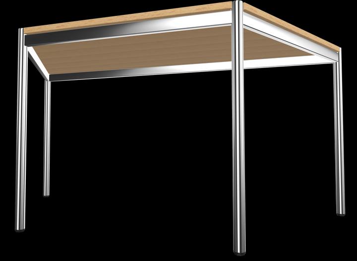 Image du produit Dietiker Table de conférence Atos II trapézoïdale (1600 x 693 x 749 mm)