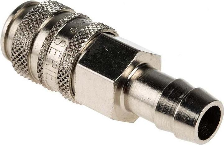 Image du produit Rs Pro Raccord rapide pneumatique en laiton, raccord de flexible, 9mm Camozzi, Legris, Rectus 21 (Attelage, 9 mm)