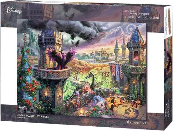 Produktbild Disney Maleficent 1000-teiliges Puzzle Special Art Collection Canvas-Stil (1000 Teile)