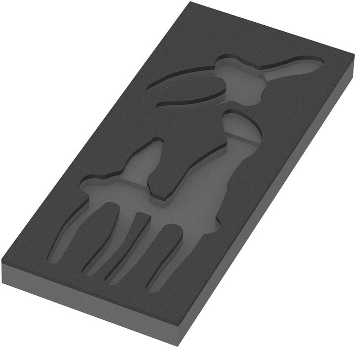 Image du produit Wera 9880 Insert en mousse pinces KNIPEX Set 1