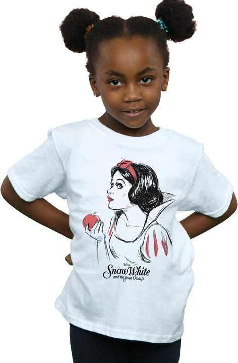 Produktbild Disney Snow White Apple Sketch TShirt Mädchen (152, 158)